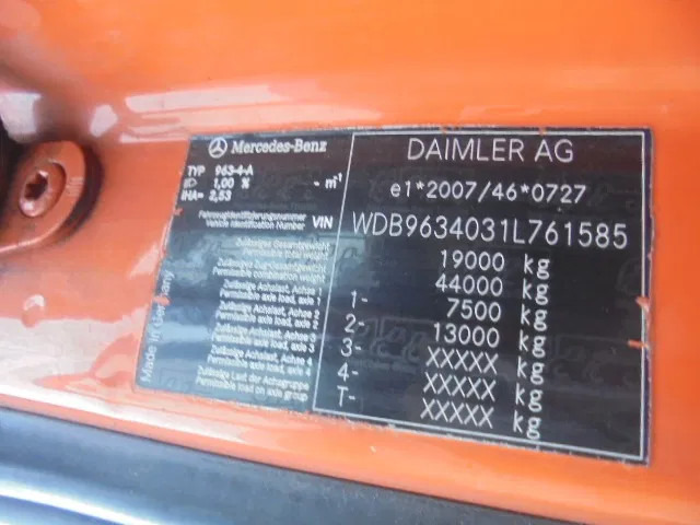 وحدة جر Mercedes-Benz Actros 1842 NL TRUCK APK 07-26: صورة 19 وحدة جر Mercedes-Benz Actros 1842 NL TRUCK APK 07-26: صورة 19