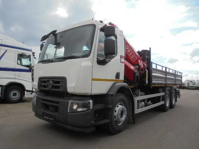 Renault 320 6X4 + FASSI F245 DEMO UNUSED NL TRUCK - شاحنات مسطحة, شاحنة كرين: صورة 1 Renault 320 6X4 + FASSI F245 DEMO UNUSED NL TRUCK - شاحنات مسطحة, شاحنة كرين: صورة 1