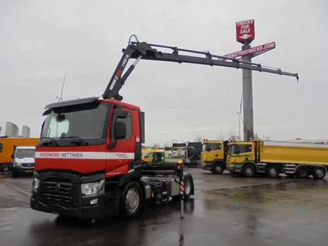 Renault C460 + HIAB 158 E5 - شاحنة كرين: صورة 1 Renault C460 + HIAB 158 E5 - شاحنة كرين: صورة 1