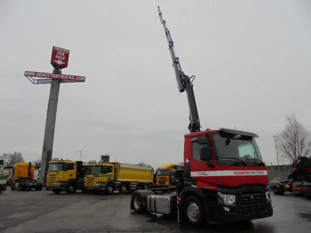 Renault C460 + HIAB 158 E5 - شاحنة كرين: صورة 3 Renault C460 + HIAB 158 E5 - شاحنة كرين: صورة 3