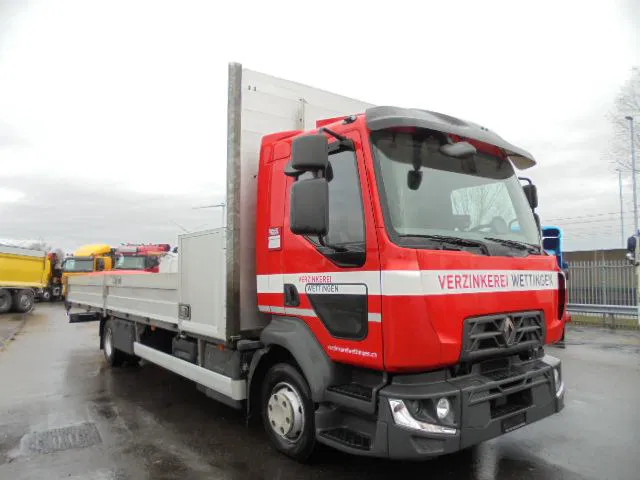 Renault Midlum 240 D12 - شاحنات مسطحة, شاحنة كرين: صورة 3 Renault Midlum 240 D12 - شاحنات مسطحة, شاحنة كرين: صورة 3