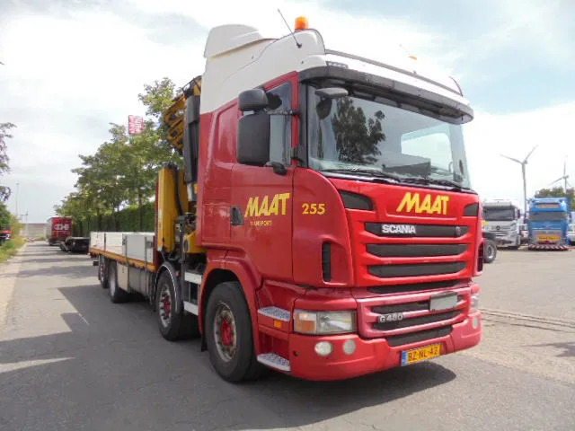 Scania G480 8X2 RETARDER NL TRUCK - شاحنة كرين: صورة 3 Scania G480 8X2 RETARDER NL TRUCK - شاحنة كرين: صورة 3