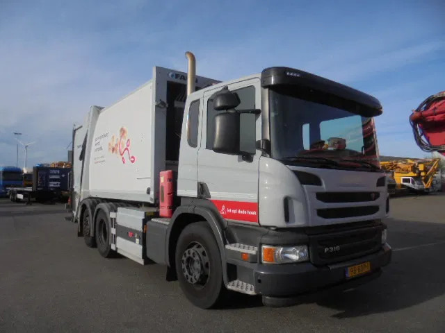 Scania P310 6x2 RETARDER NL TRUCK - شاحنة النفايات: صورة 3 Scania P310 6x2 RETARDER NL TRUCK - شاحنة النفايات: صورة 3