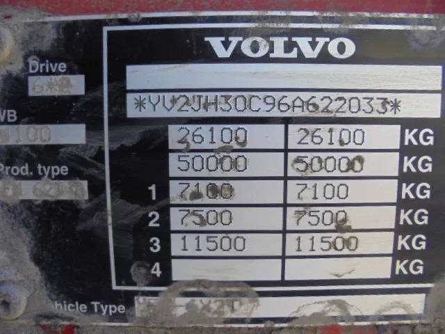 Volvo FM 380 6X2 NL TRUCK Volvo FM 380 6X2 NL TRUCK: صورة 15