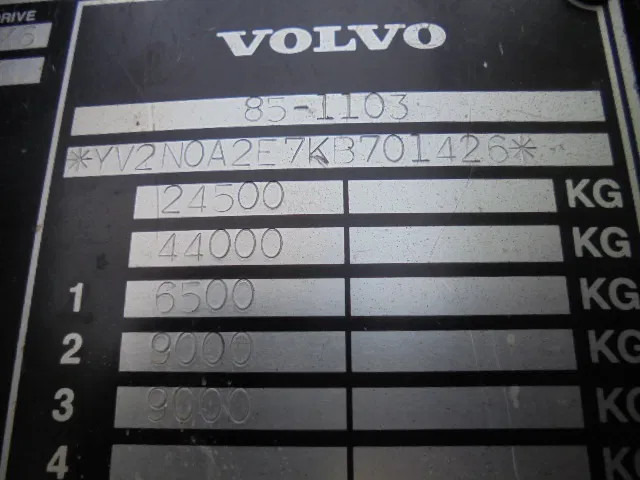 Volvo N 10 6X6 L + FASSI 3X IN STOCK - شاحنات مسطحة, شاحنة كرين: صورة 4 Volvo N 10 6X6 L + FASSI 3X IN STOCK - شاحنات مسطحة, شاحنة كرين: صورة 4