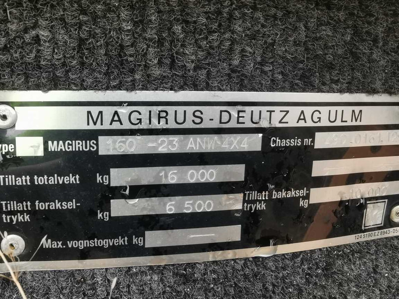 Magirus Deutz 160-23 dump truck for parts - إطار/ شاسيه - شاحنة: صورة 3 Magirus Deutz 160-23 dump truck for parts - إطار/ شاسيه - شاحنة: صورة 3