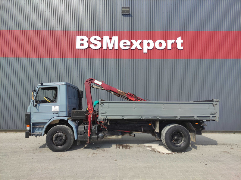 شاحنة قلاب, شاحنة كرين Scania 113.320 dump truck: صورة 11