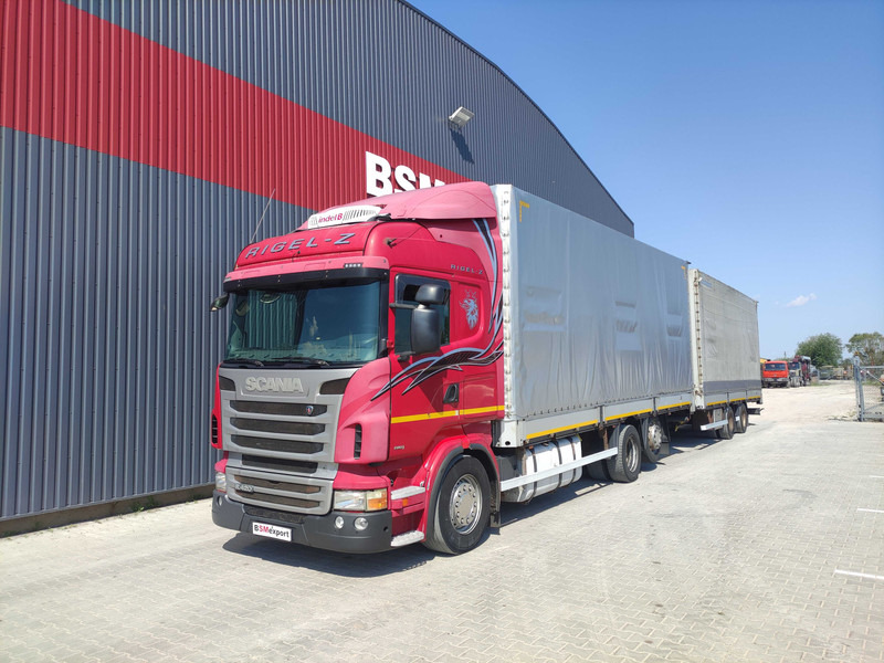 Scania R420 curtainsider truck + curtain side trailer - شاحنة ستارة: صورة 1 Scania R420 curtainsider truck + curtain side trailer - شاحنة ستارة: صورة 1