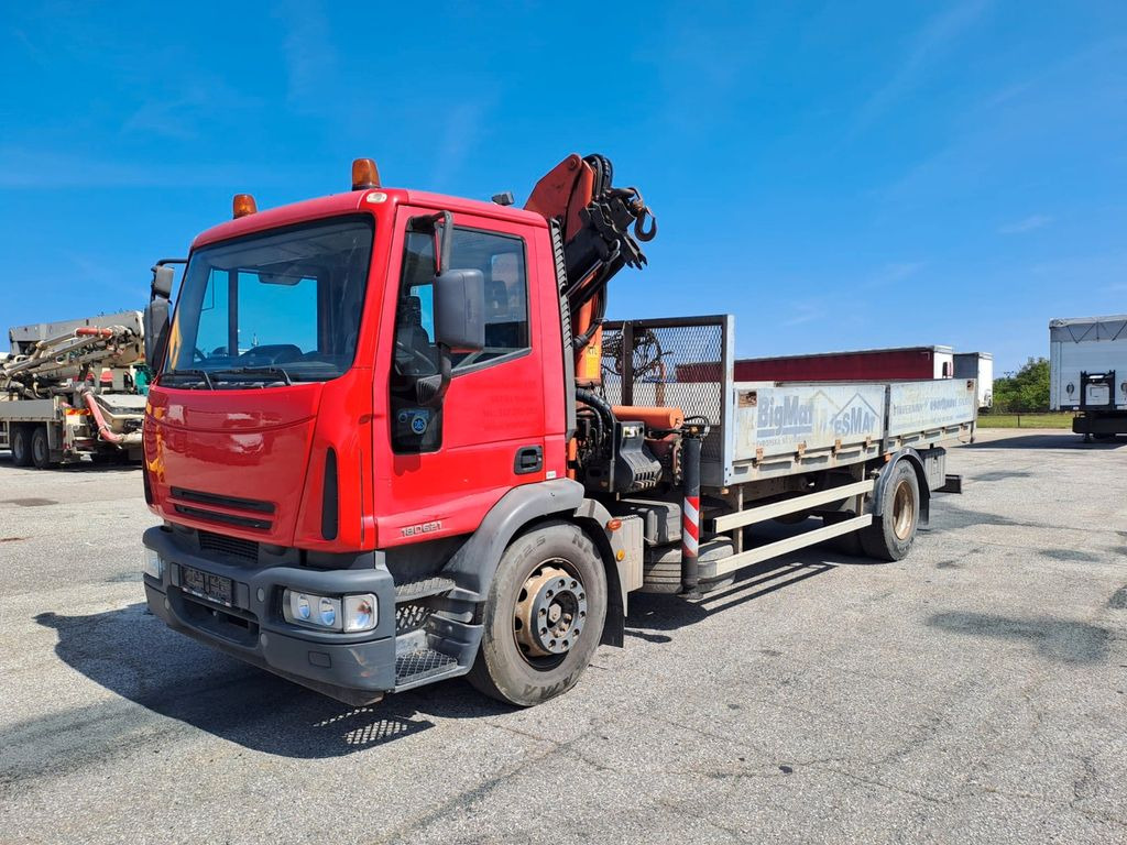 Iveco EuroCargo ML 180E21 Kran PKK12500 Iveco EuroCargo ML 180E21 Kran PKK12500 - شاحنات مسطحة, شاحنة كرين: صورة 1 Iveco EuroCargo ML 180E21 Kran PKK12500 Iveco EuroCargo ML 180E21 Kran PKK12500 - شاحنات مسطحة, شاحنة كرين: صورة 1