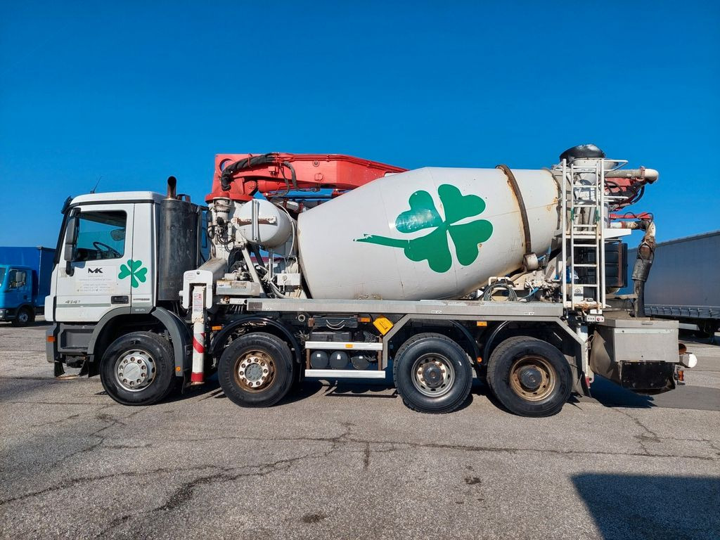 Mercedes-Benz Actros 4141 BB Putzmeister M24-3 Mercedes-Benz Actros 4141 BB Putzmeister M24-3 - خلاطة مع مضخة: صورة 5 Mercedes-Benz Actros 4141 BB Putzmeister M24-3 Mercedes-Benz Actros 4141 BB Putzmeister M24-3 - خلاطة مع مضخة: صورة 5