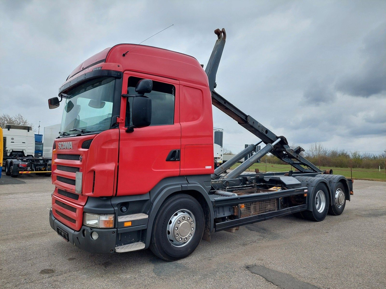 Scania R 400 LB 6x2/4 Meiller RK 20.65 - شاحنة ذات خطاف: صورة 1 Scania R 400 LB 6x2/4 Meiller RK 20.65 - شاحنة ذات خطاف: صورة 1