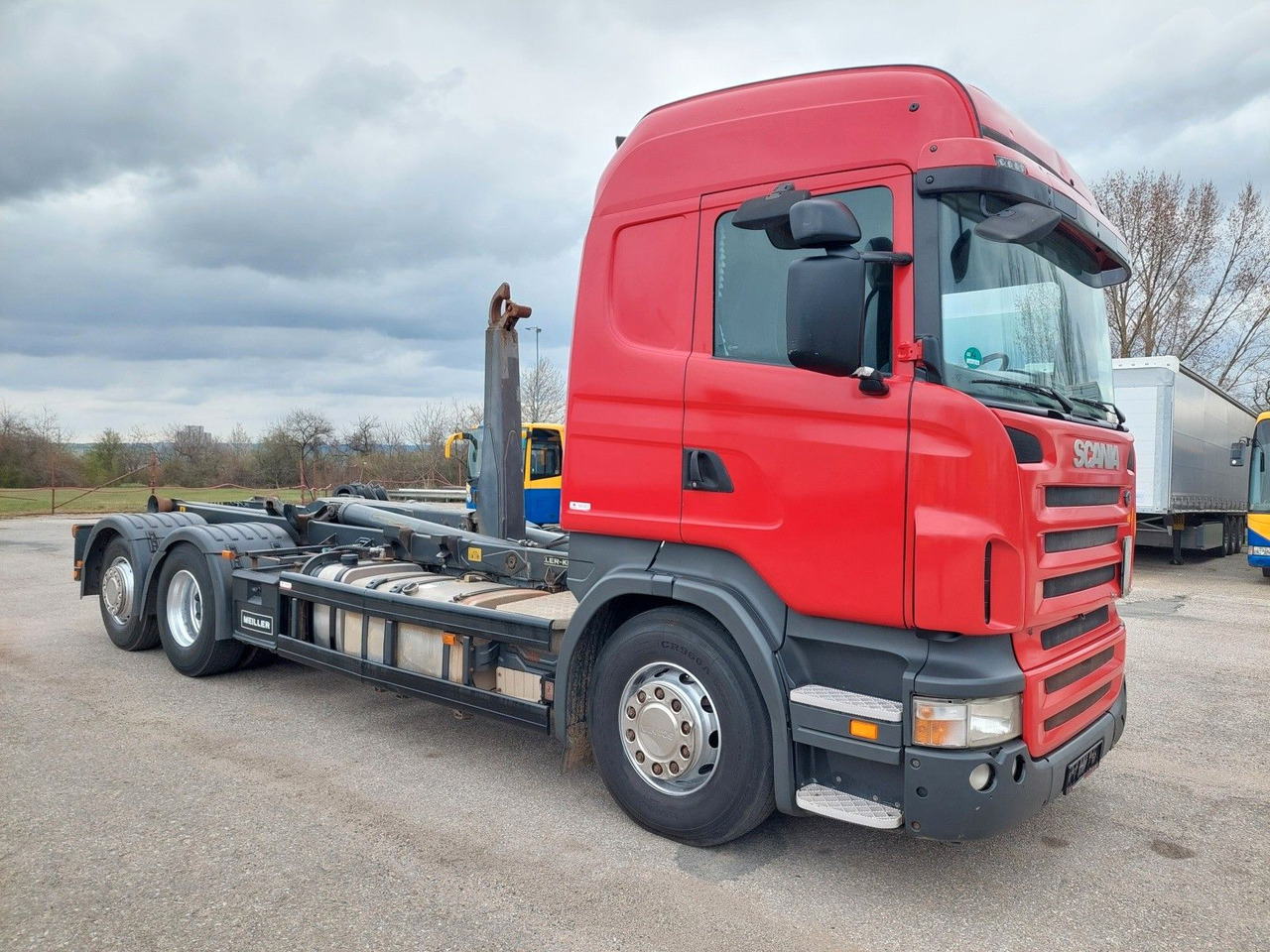 Scania R 400 LB 6x2/4 Meiller RK 20.65 - شاحنة ذات خطاف: صورة 4 Scania R 400 LB 6x2/4 Meiller RK 20.65 - شاحنة ذات خطاف: صورة 4