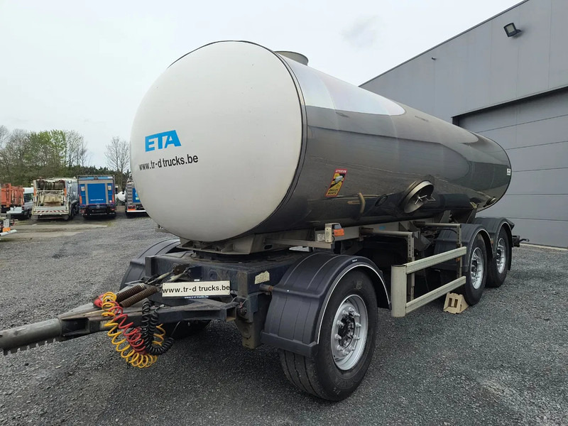 ETA INSULATED INOX TANK 16500L - مقطورة صهريج: صورة 1 ETA INSULATED INOX TANK 16500L - مقطورة صهريج: صورة 1