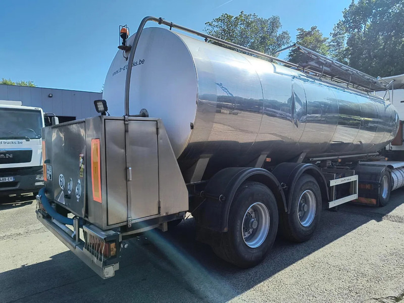MAISONNEUVE INSULATED INOX TANK 25000 L - 1 COMP - PUMP - نصف مقطورة صهريج: صورة 4 MAISONNEUVE INSULATED INOX TANK 25000 L - 1 COMP - PUMP - نصف مقطورة صهريج: صورة 4