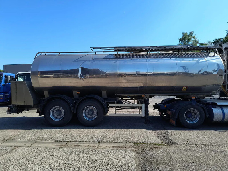 MAISONNEUVE INSULATED INOX TANK 25000 L - 1 COMP - PUMP - نصف مقطورة صهريج: صورة 5 MAISONNEUVE INSULATED INOX TANK 25000 L - 1 COMP - PUMP - نصف مقطورة صهريج: صورة 5