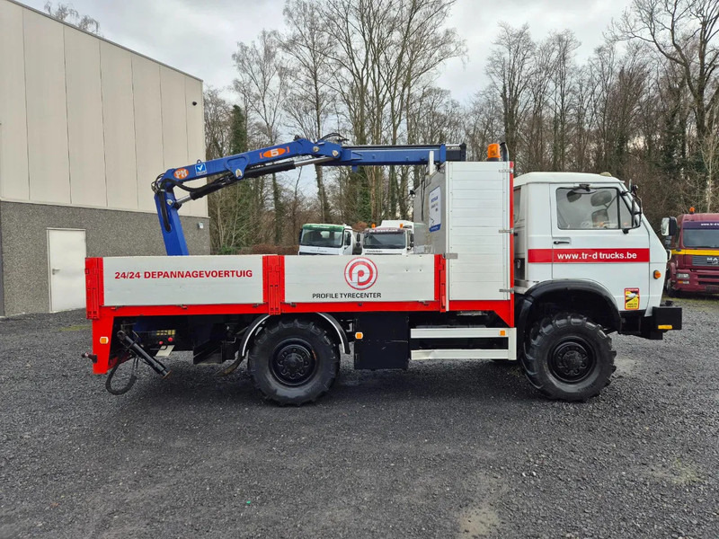MAN 8.136 4X4 - QUARRY TRUCK - CRANE PM - ONLY 82730 KM - شاحنات مسطحة, شاحنة كرين: صورة 4 MAN 8.136 4X4 - QUARRY TRUCK - CRANE PM - ONLY 82730 KM - شاحنات مسطحة, شاحنة كرين: صورة 4