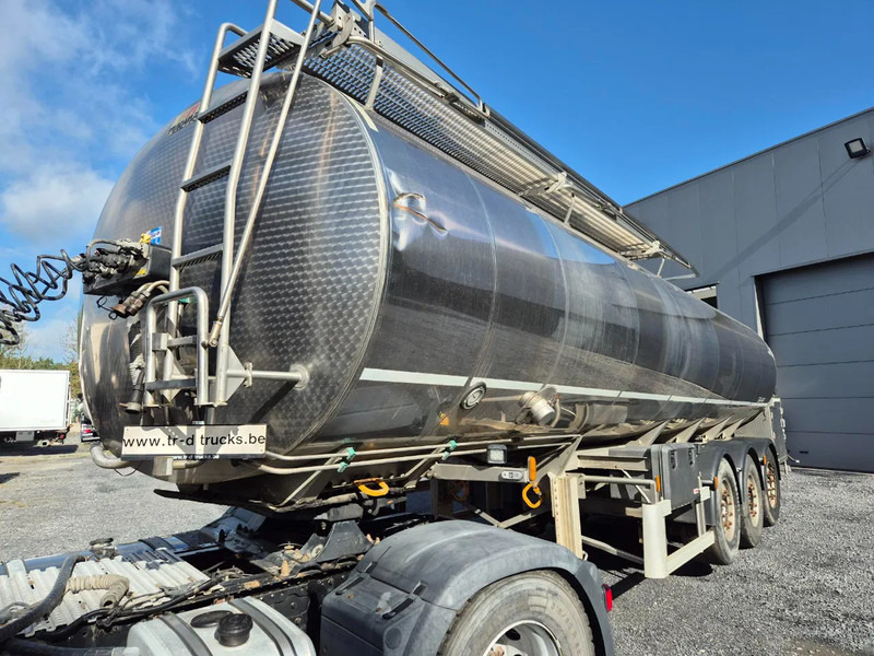 Magyar INSULATED INOX TANK 30 000L - PUMP - 1 COMP - نصف مقطورة صهريج: صورة 1 Magyar INSULATED INOX TANK 30 000L - PUMP - 1 COMP - نصف مقطورة صهريج: صورة 1