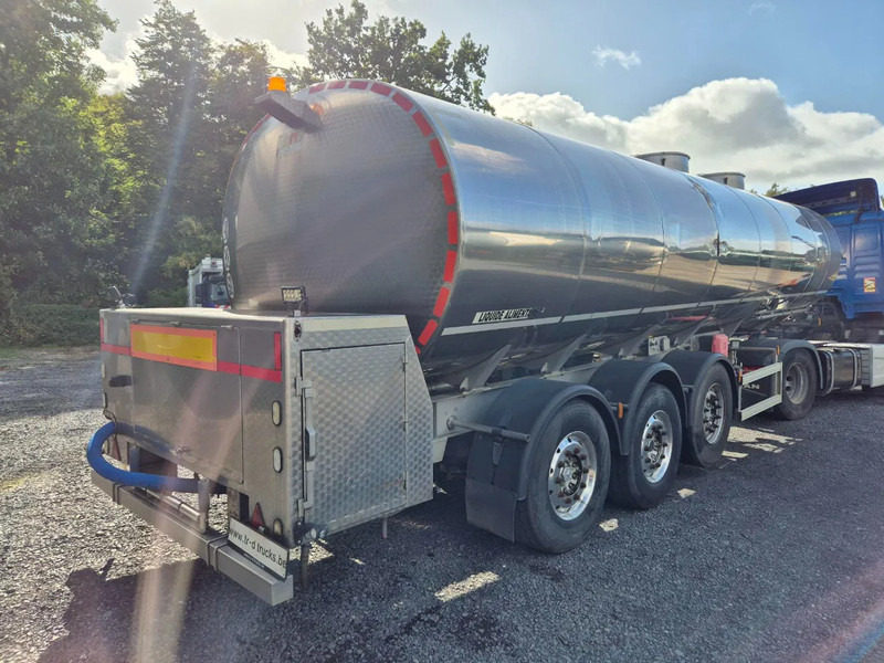 Magyar INSULATED INOX TANK 30 000L - PUMP - 1 COMP - نصف مقطورة صهريج: صورة 5 Magyar INSULATED INOX TANK 30 000L - PUMP - 1 COMP - نصف مقطورة صهريج: صورة 5