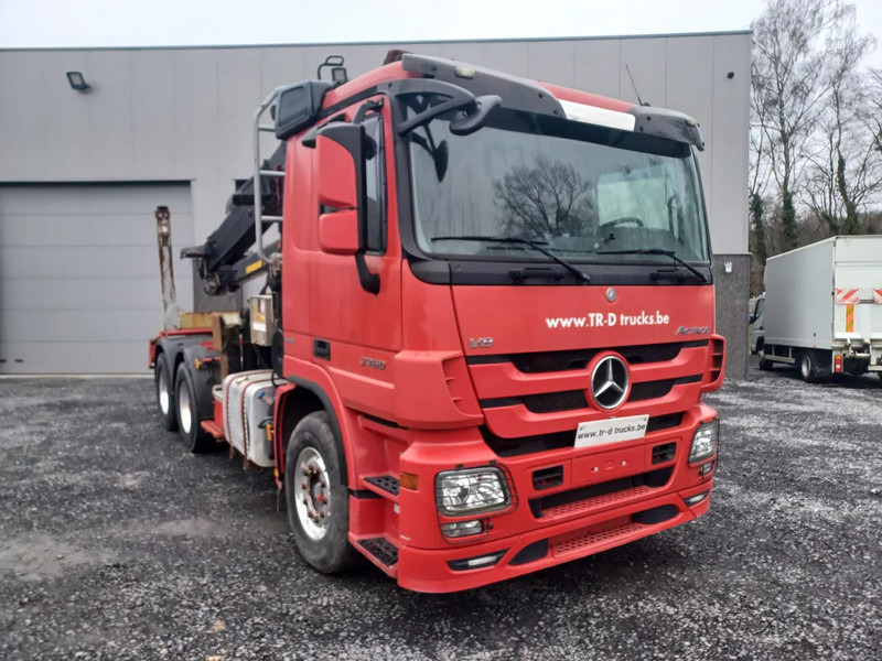 Mercedes-Benz Actros 3360 V8 avec GRUE HIAB 251S80 - 6X4 - V8 - شاحنة قطع الأشجار, شاحنة كرين: صورة 1 Mercedes-Benz Actros 3360 V8 avec GRUE HIAB 251S80 - 6X4 - V8 - شاحنة قطع الأشجار, شاحنة كرين: صورة 1