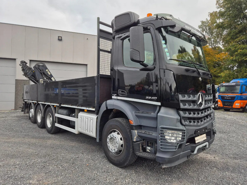 Mercedes-Benz Arocs 3240 8X4 - HIAB 166E-5 HIPRO WITH REMOTE CONTROL - ROTATOR - شاحنات مسطحة, شاحنة كرين: صورة 3 Mercedes-Benz Arocs 3240 8X4 - HIAB 166E-5 HIPRO WITH REMOTE CONTROL - ROTATOR - شاحنات مسطحة, شاحنة كرين: صورة 3