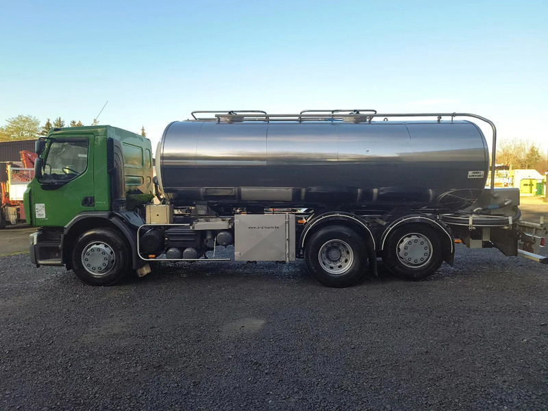 شاحنة صهريج لنقل الحليب Renault Premium 370 15000L INSULATED INOX TANK - ENGINE REPLACED AND NEW TURBO: صورة 8