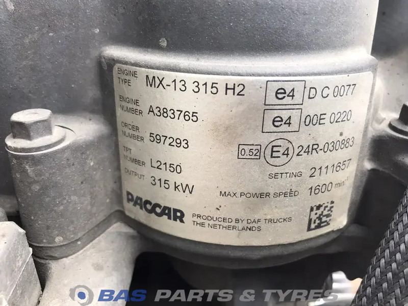 DAF CF Euro 6 Motor DAF MX13 315 H2 2148415 - محرك - شاحنة: صورة 5 DAF CF Euro 6 Motor DAF MX13 315 H2 2148415 - محرك - شاحنة: صورة 5