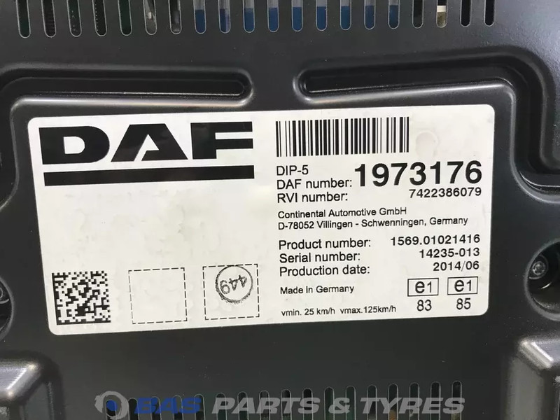 DAF LF Euro 6 - لوحة القيادة - شاحنة: صورة 3 DAF LF Euro 6 - لوحة القيادة - شاحنة: صورة 3