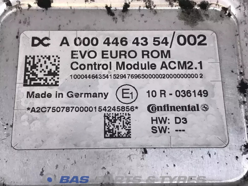 Mercedes-Benz AdBlue regeleenheid Mercedes A 000 446 43 54 - وحدة تحكم الكتروني - شاحنة: صورة 3 Mercedes-Benz AdBlue regeleenheid Mercedes A 000 446 43 54 - وحدة تحكم الكتروني - شاحنة: صورة 3