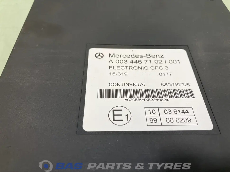 Mercedes-Benz Antos MP4 CPC3 module Mercedes A 003 446 31 02 - وحدة تحكم الكتروني - شاحنة: صورة 2 Mercedes-Benz Antos MP4 CPC3 module Mercedes A 003 446 31 02 - وحدة تحكم الكتروني - شاحنة: صورة 2