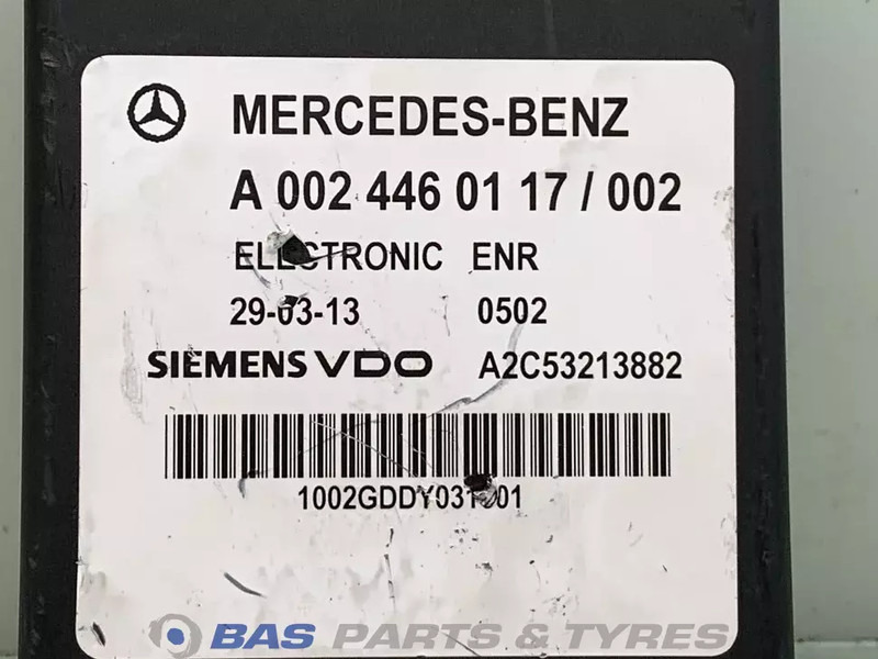 Mercedes-Benz Regeleenheid Axor Mercedes A 002 446 01 17 - وحدة تحكم الكتروني - شاحنة: صورة 3 Mercedes-Benz Regeleenheid Axor Mercedes A 002 446 01 17 - وحدة تحكم الكتروني - شاحنة: صورة 3