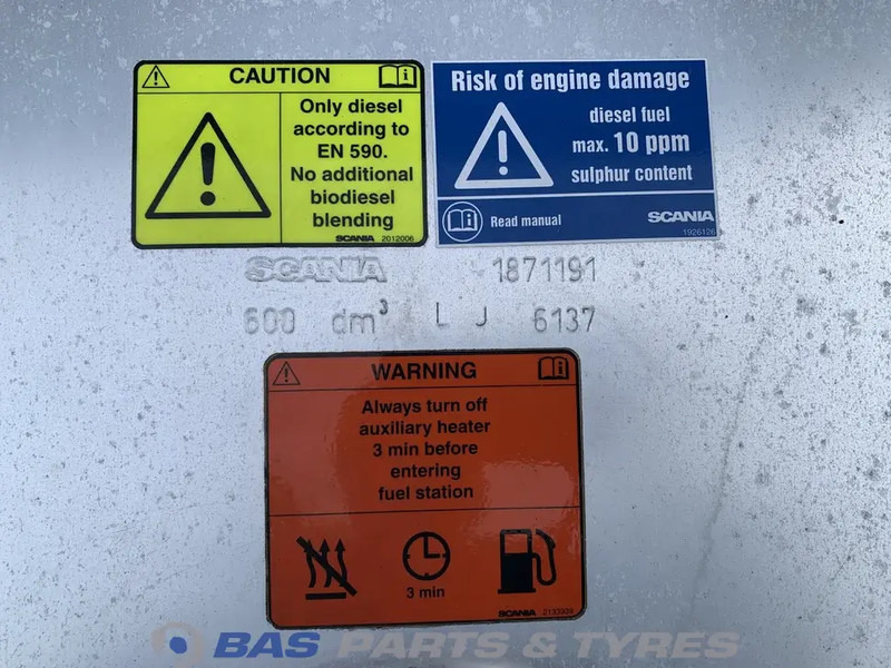 Scania Brandstoftank Scania 600 Liter 1871191 - خزان الوقود - شاحنة: صورة 5 Scania Brandstoftank Scania 600 Liter 1871191 - خزان الوقود - شاحنة: صورة 5