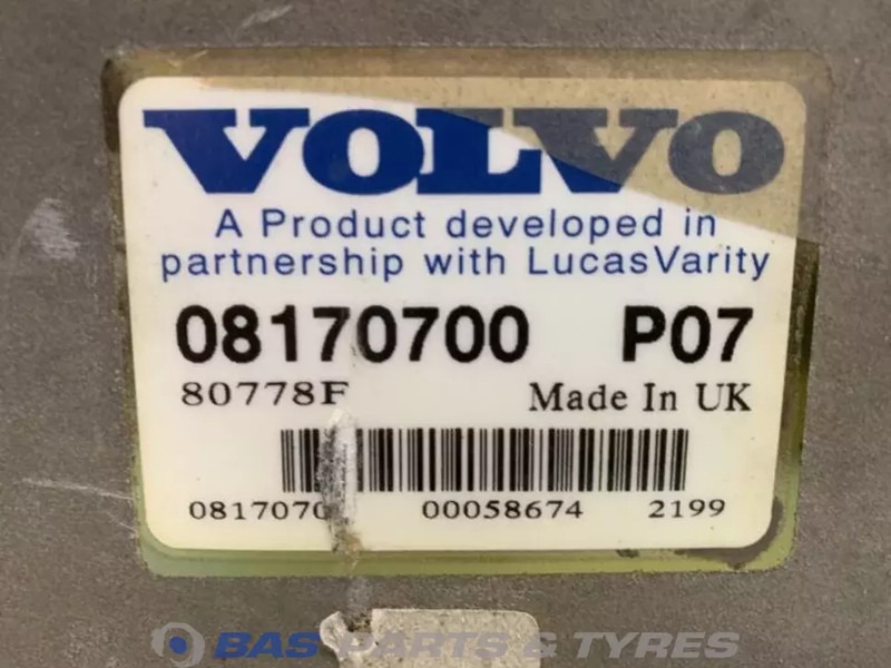 Volvo Motormanagement ECU Volvo 8170700 - وحدة تحكم الكتروني - شاحنة: صورة 3 Volvo Motormanagement ECU Volvo 8170700 - وحدة تحكم الكتروني - شاحنة: صورة 3