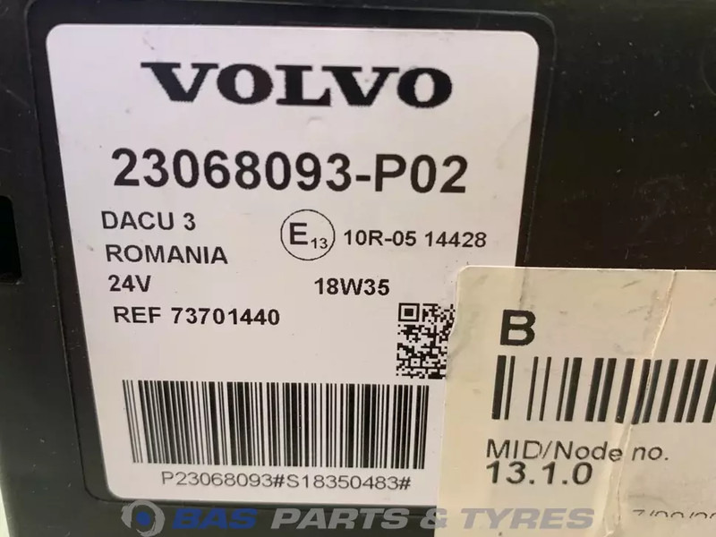Volvo Regeleenheid DACU3 Volvo 23068093 - أضواء/ إضاءة - شاحنة: صورة 2 Volvo Regeleenheid DACU3 Volvo 23068093 - أضواء/ إضاءة - شاحنة: صورة 2