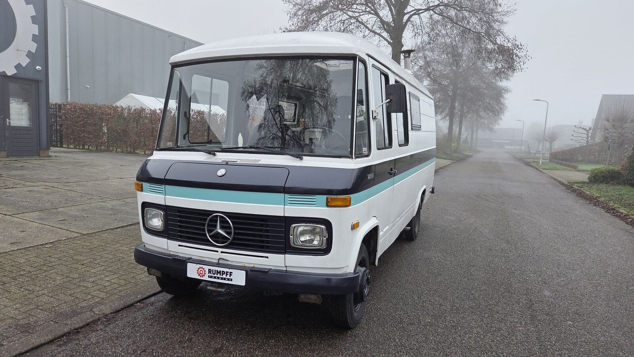 Mercedes-Benz L407 DG oldtimer camper buscamper - كرفان فان: صورة 2 Mercedes-Benz L407 DG oldtimer camper buscamper - كرفان فان: صورة 2