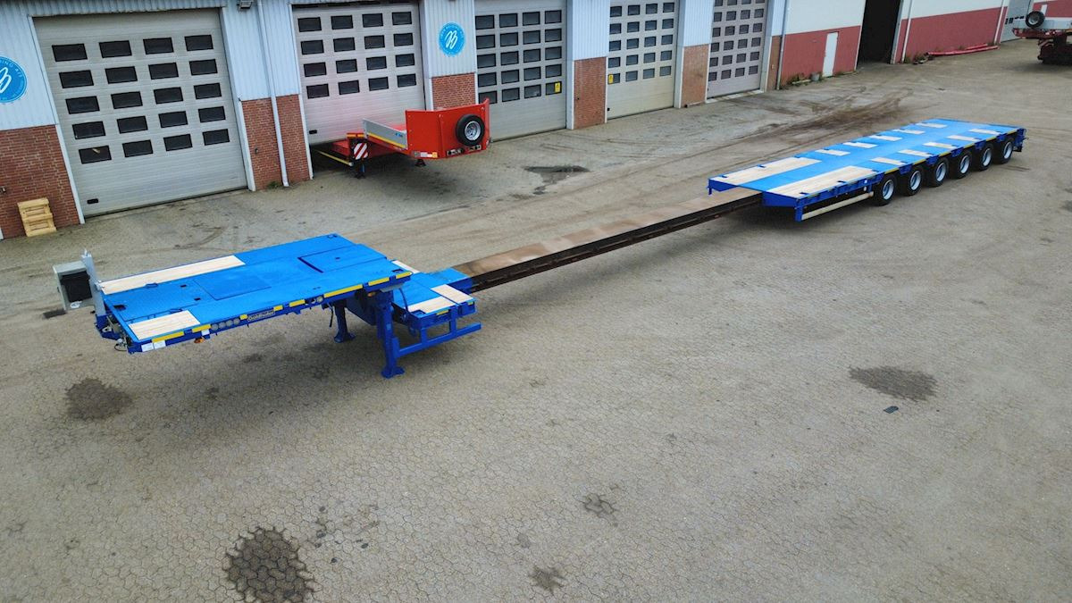 Goldhofer STZ-L 6 - عربة منخفضة مسطحة نصف مقطورة: صورة 3 Goldhofer STZ-L 6 - عربة منخفضة مسطحة نصف مقطورة: صورة 3