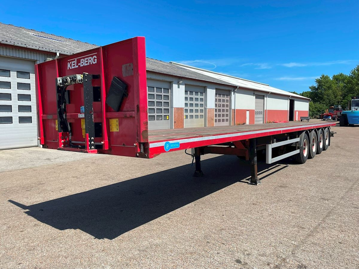 Kel-Berg D106V - نصف مقطورة مسطحة: صورة 3 Kel-Berg D106V - نصف مقطورة مسطحة: صورة 3