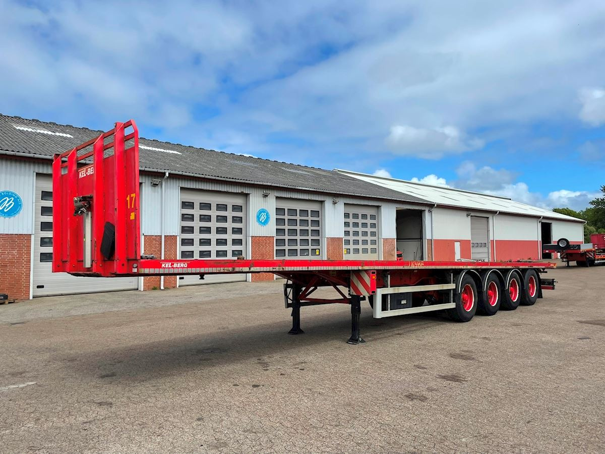 Kel-Berg S600 - نصف مقطورة مسطحة: صورة 4 Kel-Berg S600 - نصف مقطورة مسطحة: صورة 4