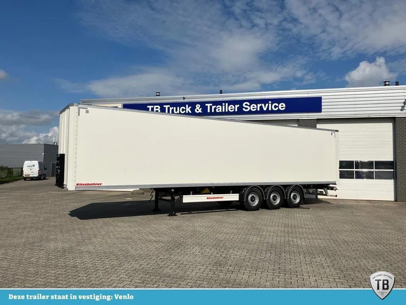 Kässbohrer SBT / 20 - 12 / 27 - Gesloten oplegger met 2x liftassen - نصف مقطورة صندوق مغلق: صورة 1 Kässbohrer SBT / 20 - 12 / 27 - Gesloten oplegger met 2x liftassen - نصف مقطورة صندوق مغلق: صورة 1