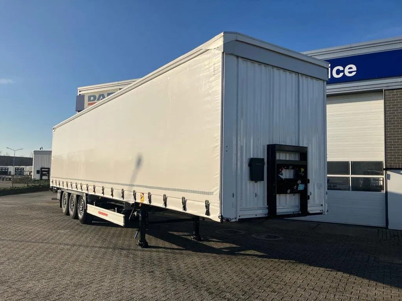 Kässbohrer SCS X / 90 - 12 / 27 Schuifzeilen met twee liftassen en hefdak 500mm - نصف مقطورة ستارة: صورة 2 Kässbohrer SCS X / 90 - 12 / 27 Schuifzeilen met twee liftassen en hefdak 500mm - نصف مقطورة ستارة: صورة 2