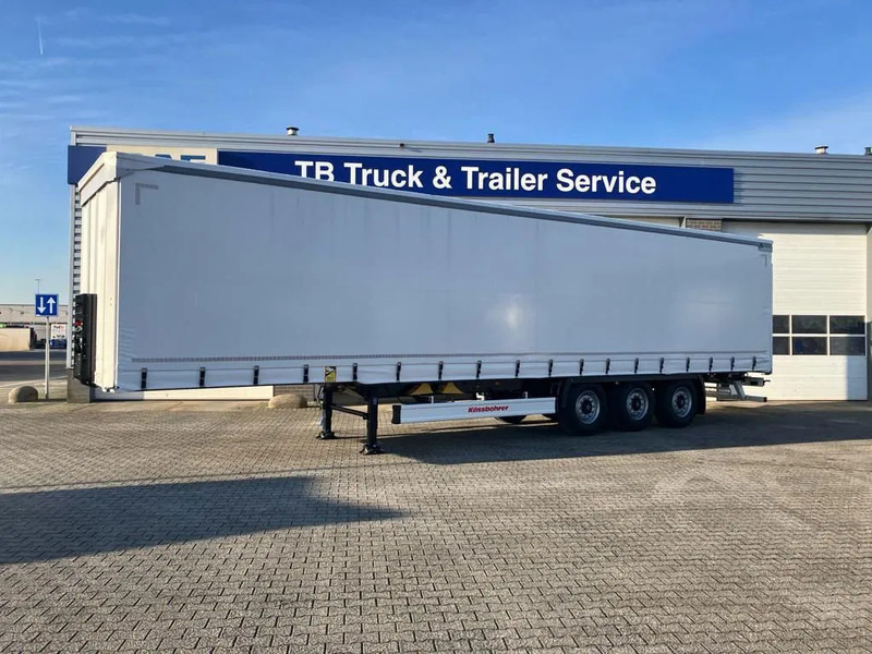 Kässbohrer SCS X / 90 - 12 /27 met hefdak en twee liftassen - نصف مقطورة ستارة: صورة 4 Kässbohrer SCS X / 90 - 12 /27 met hefdak en twee liftassen - نصف مقطورة ستارة: صورة 4