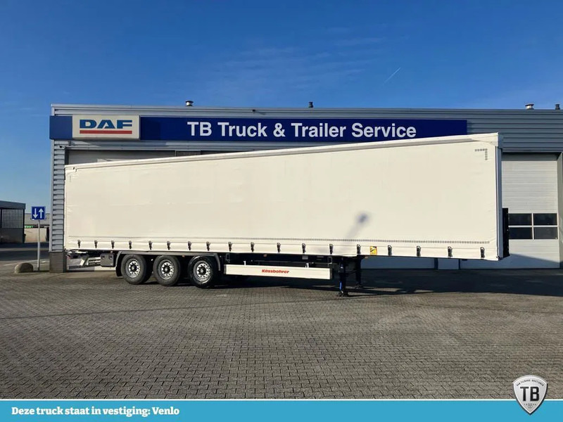 Kässbohrer SCS X / 90 - 12 /27 met hefdak en twee liftassen - نصف مقطورة ستارة: صورة 1 Kässbohrer SCS X / 90 - 12 /27 met hefdak en twee liftassen - نصف مقطورة ستارة: صورة 1