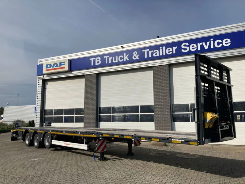 Kässbohrer SPA M3 / 1N - 18 / 27 Heavy Duty uitschuifbare vlakke mega trailer met liftas, rongen en oprijplaten - نصف مقطورة صندوق مغلق: صورة 3 Kässbohrer SPA M3 / 1N - 18 / 27 Heavy Duty uitschuifbare vlakke mega trailer met liftas, rongen en oprijplaten - نصف مقطورة صندوق مغلق: صورة 3