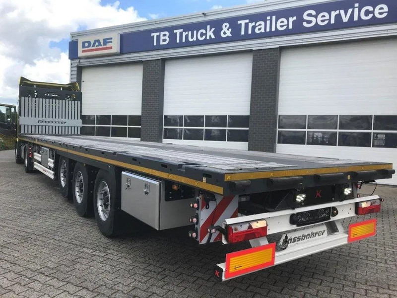 Kässbohrer SPS H 3 / ON - 18 / 27 Heavy Duty vlakke oplegger - نصف مقطورة مسطحة: صورة 4 Kässbohrer SPS H 3 / ON - 18 / 27 Heavy Duty vlakke oplegger - نصف مقطورة مسطحة: صورة 4