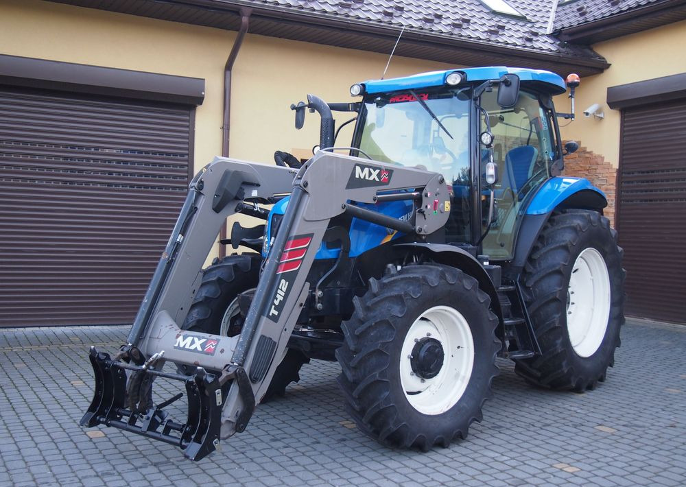 Ciągnik New Holland NH T6.140 2016 New Holland z Ładowaczem czołowym TUR - جرار: صورة 2 Ciągnik New Holland NH T6.140 2016 New Holland z Ładowaczem czołowym TUR - جرار: صورة 2
