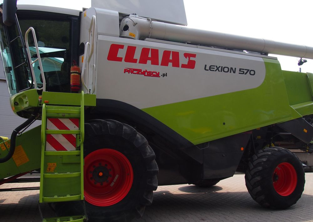 Kombajn zbożawy Claas Lexon 570 Kombajn zbożowy CLAAS LEXION 570+ heder VARIO 7,5m - حصادة موحَّدة: صورة 4 Kombajn zbożawy Claas Lexon 570 Kombajn zbożowy CLAAS LEXION 570+ heder VARIO 7,5m - حصادة موحَّدة: صورة 4