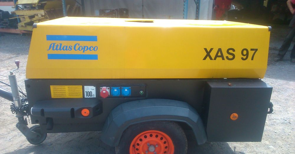 Kompresor Atlas Copco Atlas copco XAS 97 2015 Kompresor sprężarka śrubowa+ agregat prądotwórczy 12KVA - الضاغط: صورة 1 Kompresor Atlas Copco Atlas copco XAS 97 2015 Kompresor sprężarka śrubowa+ agregat prądotwórczy 12KVA - الضاغط: صورة 1