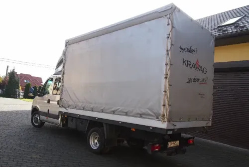 شاحنة ستارة جانبية, الشاحنات الصغيرة كابينة مزدوجة Samochód Iveco Daily 35c21 2012 DMC 3,5T DOKA dubel kabina: صورة 9