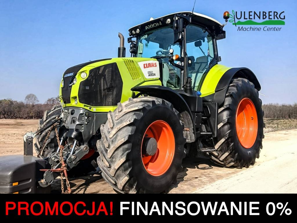 Claas Axion 850 CIS - جرار: صورة 1 Claas Axion 850 CIS - جرار: صورة 1