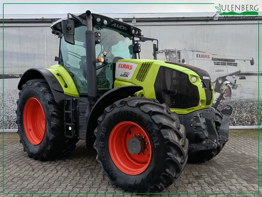 Claas Axion 850 CIS - جرار: صورة 1 Claas Axion 850 CIS - جرار: صورة 1
