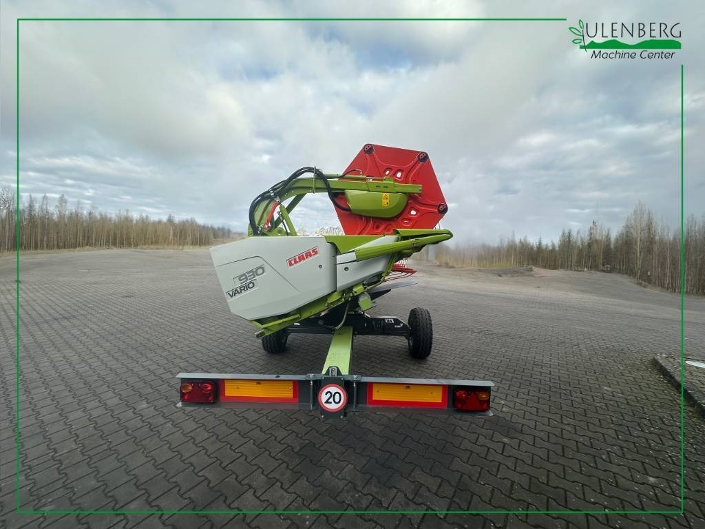 Claas CLAAS VARIO 930 Z WÓZKIEM TRANSPORTOWYM - حصادة برأس ملحق: صورة 3 Claas CLAAS VARIO 930 Z WÓZKIEM TRANSPORTOWYM - حصادة برأس ملحق: صورة 3